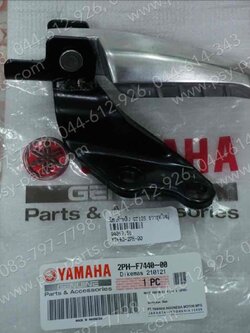 พักเท้าหลัง GT 125 แท้ๆ ขวาชุดใหญ่ 2PH-F7440-00