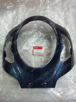 ฝาครอบไฟหน้า SCOOPY/21 แท้ๆ สีน้ำเงินเข้มดำ (389) 64301-K2F-N00ZE
