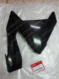 ฝาครอบไฟหน้า-ขวา CLICK 125/15 แท้ๆ สีดำเงา (A35) 64501-K60-T00ZF