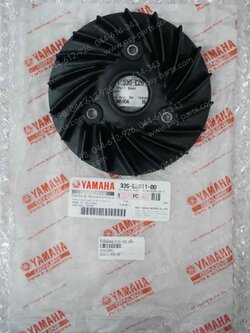 กังหันพัดลม MIO 125, MIO 125-I แท้ๆ สีดำ 33S-E2611-00