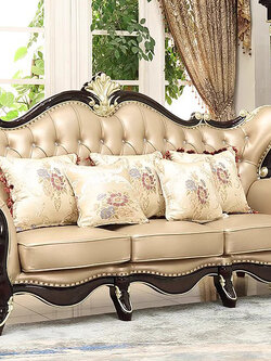 โซฟาหลุยส์ โซฟาหรู ชุดโซฟาหลุยส์ รุ่น Denia