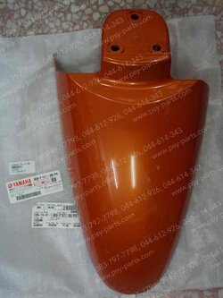 บังโคลนหน้า FINO แท้ๆ สีส้ม 4D0-F1511-00-P9 