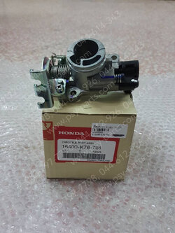 เรือนลิ้นเร่ง WAVE 110-I/19 แท้ๆ ชุดใหญ่ 16400-K76-T61