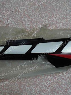 ฝาครอบข้างขวา ZR 120 แท้ๆ สีมังคุด 3SB-F1721-00-8J