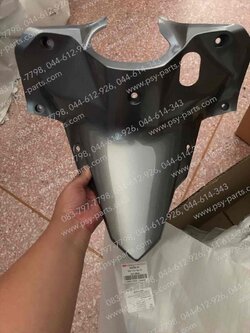 คอนโซลกลาง/บน WAVE 110-I/12 (T) สีเทา 262 (H43) 