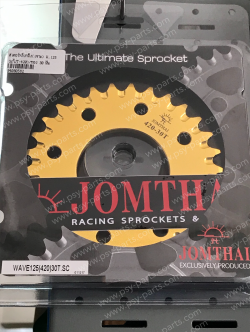 สเตอร์หลังกลึงสีทอง WAVE 125, WAVE 110-I (แท้ JT-420)