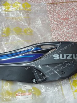 ฝาครอบข้างเล็ก/ซ้าย HAYATE แท้ๆ สีเทา รถสีน้ำเงิน/ดำ 47102-13H00-C59