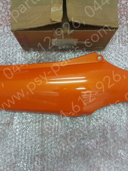 ฝาครอบข้างขวา WAVE 100K, WAVE 100R แท้ๆ สีส้ม (YR249) 64410-KTL-740ZM