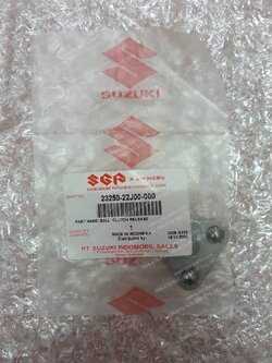 ลูกปืนคลัทช์ SMASH-I 115, SMASH 115-I แท้ๆ (แผ่น 3 เม็ด) 23250-22J00-000