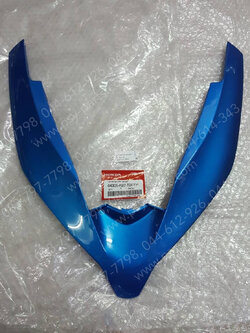 ฝาครอบไฟหน้า-บน PCX 150/18 แท้ๆ สีน้ำเงิน (B189) 64305-K97-T00YH