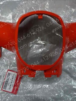 เสื้อไฟหน้าตัวล่าง DREAM SUPER CUB/ไฟกลม แท้ๆ สีส้ม (YR276) 53206-K76-T60ZG 