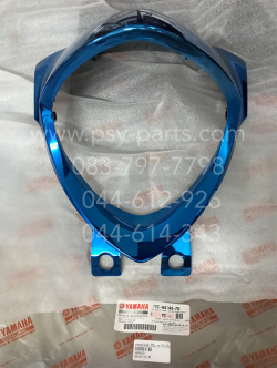ฝาครอบไฟหน้า FINO 125 แท้ๆ โครเมี่ยมสีฟ้า 1YC-H4144-70