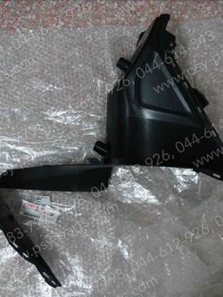 ฝาครอบด้านในซ้าย AEROX แท้ๆ สีดำ BF6-F1711-00 