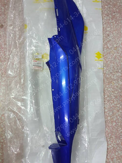 ฝาครอบข้างขวา SMASH-แจ่มแจ๋วประหยัด แท้ๆ สีน้ำเงิน 47111-45H20-YKY