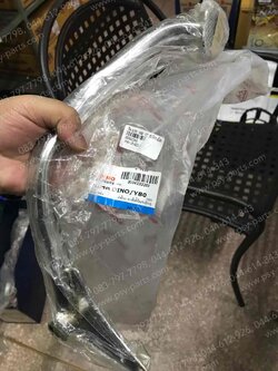 คันเบรค Y 80, V 75, Y 88 ชุบโครเมี่ยม 