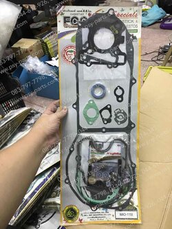 ปะเก็นชุดใหญ่ MIO 115-I, FINO-I, TTX แท้โรงงาน พร้อมชุดยาง