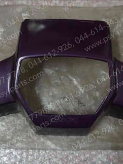 เสื้อไฟหน้าตัวบน RC 100G (T) สีม่วง