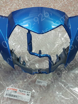 เสื้อไฟหน้าตัวหน้า SPARK 115-I, SPARK-LX แท้ๆ สีน้ำเงิน (775) 1FC-F6143-10-P7 