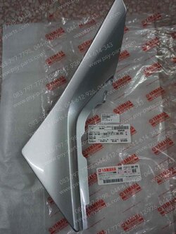 ฝาครอบข้างซ้าย-ล่าง M/SLAZ แท้ๆ สีเทา B48-F1711-00-P0 