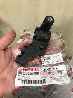 ขากระจก FILANO 125, GRAND FILANO แท้ๆ ซ้าย-ดำ 1DB-H2911-11 