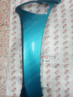 แฟริ่งล่างซ้าย FIORE แท้ๆ สีเขียวฟ้า 52B-F172A-00-P7