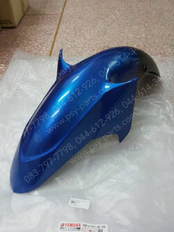 บังโคลนหน้า SPARK 135, SPARK 135-I, X 1R135 แท้ๆ สีน้ำเงิน (Y48) 5YP-F1511-01-P4 