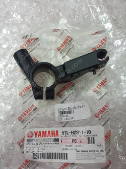 ขากระจก MIO, FINO-I, MIO 115-I, MIO 125, MIO 125-I, NOUVO 135, TTX แท้ๆ ซ้าย-ดำ 5TL-H2911-10 