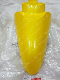 บังโคลนหน้า SCOOPY-I แท้ๆ สีเหลือง (Y192) 61100-KYT-900ZG 