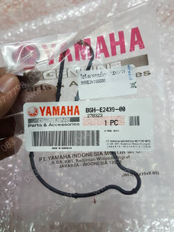 โอริงฝาครอบปั๊มน้ำ LEXI/19 แท้ๆ B6H-E2439-00