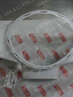 ฝาครอบแฮนด์-หน้า FILANO แท้ๆ สีขาวมุก 1WC-F6143-00-P3 