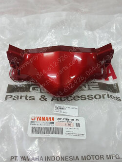 ฝาครอบไฟหน้า-ล่าง NMAX แท้ๆ สีแดง 2DP-F286F-00-P3 