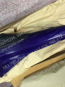 ฝาครอบข้างขวา TENA-ใหม่ แท้ๆ สีม่วงน้ำเงิน 64410-KAN-630ZC