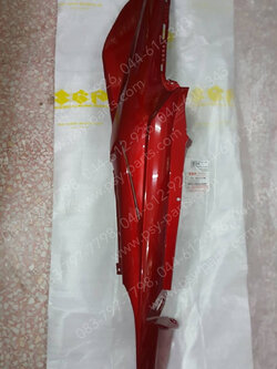 ฝาครอบข้างซ้าย SMASH-แจ่มแจ๋วประหยัด แท้ๆ สีแดง 47211-45H20-YTB