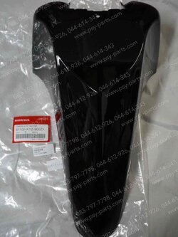 บังโคลนหน้า WAVE 125-I/12 แท้ๆ สีดำ A35 61100-KYZ-900ZK