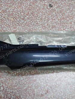 ฝาครอบข้างซ้าย Y 111, RAINBOW แท้ๆ สีน้ำเงินบรอนซ์ (Y22) 4NR-F1731-Y0-JX