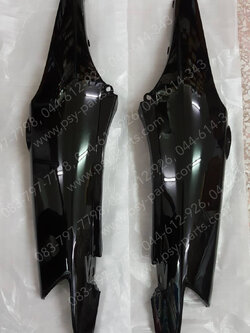 ฝาครอบข้างซ้าย-ขวา WAVE 100/05 (T) สีดำ (A35) 