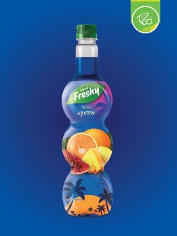 ไซรัปบลูฮาวาย ไซรัปบลูเลม่อน ไซรัปเฟรชชี่ Freshy ไซรัปผลไม้ เฟรชชี่ไซรัป น้ำมะนาว น้ำเชื่อมผลไม้ ไซรัปเข้มข้น ขนาด 710 ml