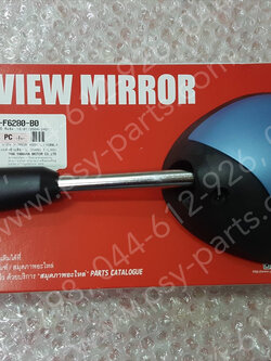 กระจกส่องหลัง FILANO 125, GRAND FILANO แท้ๆ ซ้าย-สีฟ้าด้าน (1612) 2BL-F6280-B0