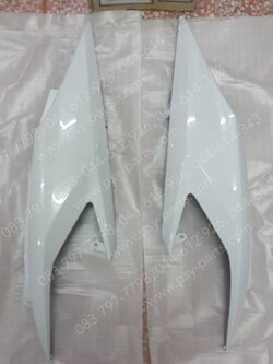 ฝาครอบข้างซ้าย-ขวา CLICK-I (T) สีขาว (H196) 