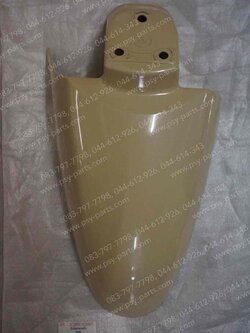 บังโคลนหน้า FINO (T) สีเหลือง (สีขาวไข่) (HV)