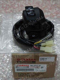 สวิทช์แฮนด์ R 15/NEW แท้ๆ ซ้าย BK6-H3972-00 