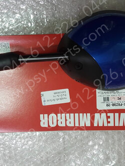 กระจกส่องหลัง FILANO/HYBRID CONNECTED แท้ๆ ซ้าย-สีน้ำเงิน (775) BJK-F6280-20