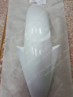 บังโคลนหน้า SONIC-ไฟคู่04 (T) สีขาว