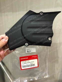 ฝาสเตอร์หน้า TENA, NOVA'S, SMILE แท้ๆ สีดำ 11360-KW7-900, 11360-KAN-870