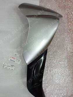 บังลม SPARK'X แท้ๆ ขวา-สีเทา/ดำ 5TN-F8312-00-2X 