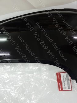 ฝาครอบข้างขวา SCOOPY/12 แท้ๆ สีดำ (A35) 83500-K16-900ZG 