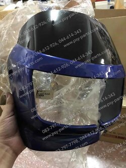 หน้ากากไฟหน้า TUXEDO (T) สีน้ำเงินบรอนซ์ (K26)