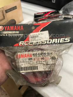 ปลายท่อไอเสีย FINO แท้ๆ (อะไหล่แต่ง) สีแดง 4D0-E4799-Q3-RE