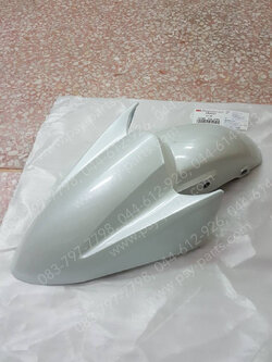 บังโคลนหน้า NOUVO MX (T) สีขาวมุก 