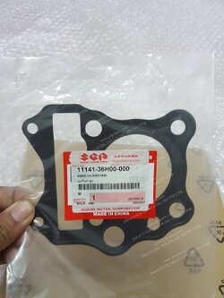 ปะเก็นฝาสูบ GD 110 แท้ๆ 11141-36H00-000